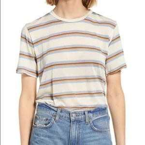 Reformation Joplin Striped T-Shirt in Henrietta